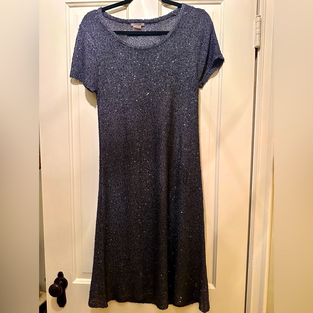 Jigsaw dress and matching sweater in a gray size medium